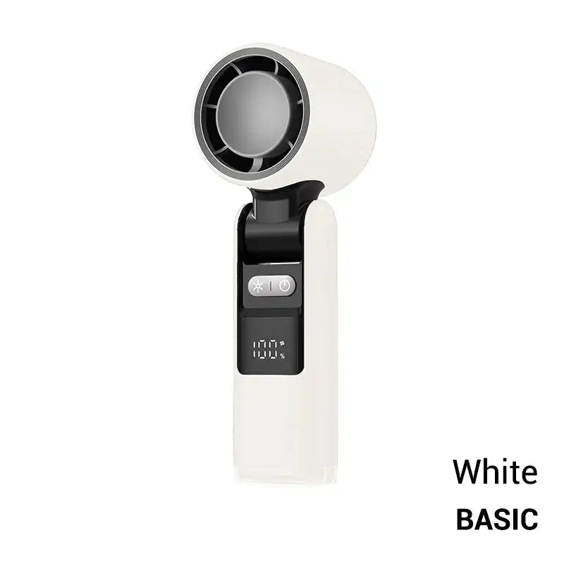 Mini Ice Cold Fan High-Speed Handheld Electric Fan 4000Mah USB Portable Rechargeable Outdoor Small Fan 100 Speed Adjustable